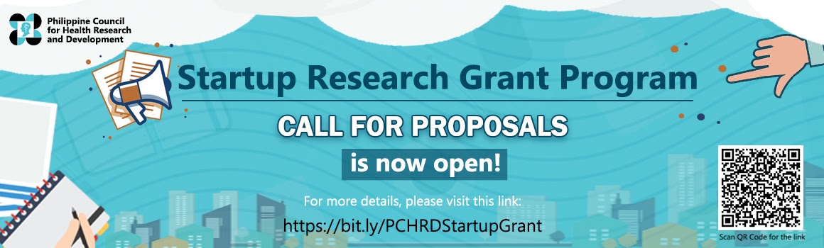 call for proposals pchrd startup research grant program