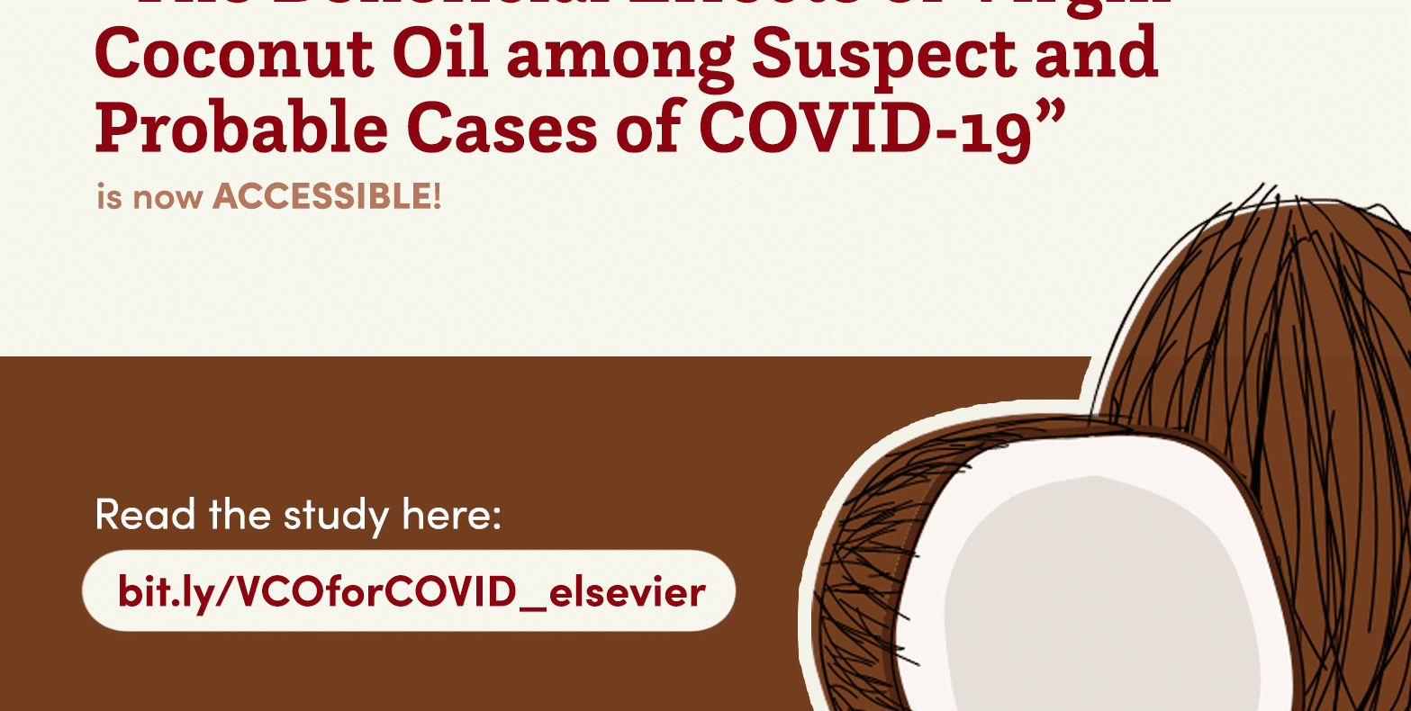 The Beneficial Effects of Virgin Coconut Oil among Suspect and Probable Cases of COVID-19