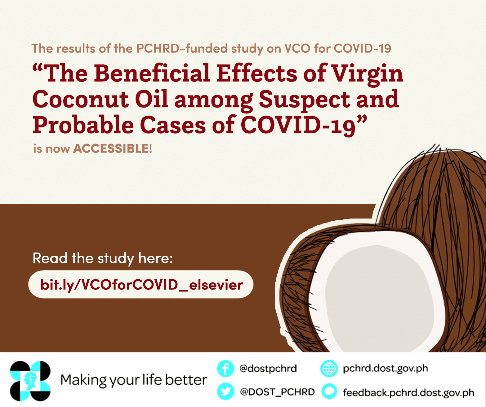 the beneficial effects of virgin coconut oil among suspect and probable cases of covid 19